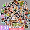 Cartoon Anime Stickers 100ps Comic Demon Slayer Hunter x Manga Graffiti Diy Paster Luggage Ноутбук Скейтборд.