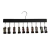 Hangers Strong Clamping Force Lightweight Space-saving 10 Hooks Clothes Coat Hat Towel Hanger Home Supplies