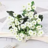 Decorative Flowers & Wreaths Silk Fake Artificial Wedding Holiday Bridal Bouquet Home Party Decor Bridesmaid Bouquets