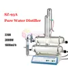 Waterfilters Kwarts Automatische Zuiver Waterdestilleerder Dubbele destillatie Lab Gebruik SZ-93A 220V