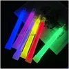 Other Event Party Supplies 6 Inch Glow Sticks Mticolor Cam Emergency Nighttime Musical Festival Fluorescent Stick Lights Drop Deli Dh0Xm