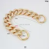 Bag Parts Accessories 30mm 1-5pcs gold thick Aluminum chain bag Light weight bags strap bag parts DIY handles Accessory Handbag Straps Bag 230519