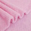 Deken Winter Zacht Warm flanellendeken voor bedden Solid Pink Blue Color Coral Fleece Mink Throw Sofa Cover Bed -Spread Plaid Deken 230518