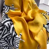 Designer Soie Foulard Femme Foulard Long Châles Foulards Noix de cajou impression Lady Hijab Luxe Nouveau Bandana Beach Cover-ups Wraps 2022 G220513