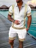 Мужские спортивные костюмы Мужские летняя рубашка поло 2 штуки на гавайях.