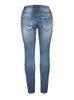 Jeans feminino jeans slim fit rasgado raspado elástico calça jeans feminina jeans skinny woman cargo calças mulheres calças de carga Mulheres 230519