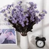 Decorative Flowers 15 Heads / Bouquet Rose Decor Artificial Flower Home Imitation Fake For Garden Plant Desk Hand-Holding