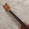 Nieuwe G6120 Orange Semi Hollow Body Electric Guitar met B700 Tremolo Bridge Gold Hardware
