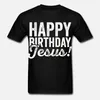 T-shirts pour hommes T-shirt joyeux anniversaire Jésus chrétien joyeux Noël