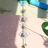 Autres fournitures de jardin Carillons éoliens en cristal Capteurs de soleil Suspendus Pendentif Lumière Attraper Bijoux Carillons éoliens pour la maison Jardin Mariage Décoration de jardin G230519