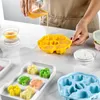 Cake Tools Little Bear Silicone Forms For Baking Decorating Tool With Lid Ice Cream Jelly Mold Baby Food Supplement Steamed Milk 230518