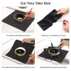 Gas Stove Protector Cooker Cover Liner Clean Cookware Mat Pad Stovetop Burner Protector High Temperature Resistant Kitchen Mats Accessories