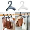 New Wardrobe Bag Tie Haber Hook Hook Multfunction Closet Roupas Handbag Rack Rack Rack Rack pendurando chapéu de chapéu de chapéu de prateleira