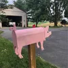 Décorations de jardin Boîte aux lettres pour animaux Boîte postale étanche Décoration créative pour la cour de la ferme en plein air 230518