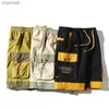 S 2023 Summer Nya män 100% Cotton Loose Street Bermuda Male Trendy Hip Hop Pants Clothing Harajuku Cargo Shortl230519