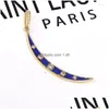 Pendentif Colliers 5 Pcs Émail Colorf Croissant De Lune Charmes À La Mode Dainty Pendentifs Diy Collier Bijoux Accessoire Drop Delivery Dhp1A