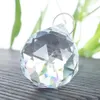 Outros suprimentos de jardim H D 5pcs/lote 20mm Clear Faceted Crystal Lustre Peças Pinging Prisms Ball Feng Shui SunCatcher Casamento Decoração de Casa G230519