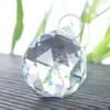 Other Garden Supplies H D 5pcs/lot 20mm Clear Faceted Crystal Chandelier Parts Pendant Prisms Lighting Ball feng shui Suncatcher Wedding Home Decor G230519