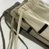 Pantaloncini elastici in cotone da uomo pantaloncini firmati larghi uomo moda estiva lusso casual capris spugna tessuto uomo pantaloni corti cargo sudore corto per pantaloncini firmati vestiti