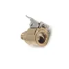 Carro auto bronze 8mm pneu roda pneu mandril inflador bomba válvula clipe braçadeira conector adaptador acessórios do carro para compressor