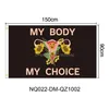 Banner Flags My Body Choice 90X150Cm Feminist Flag Support Womens Rights Drop Delivery Home Garden Festive Party Supplies Dh0Tc