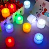 Nocne światła LED Flimeless Candle 12/24pcs Candles Lampa Bateria zasilana herbata wielokrotnego użytku do wystroju przyjęcia weselnego