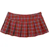 Gonne Ladies Japanese School Girls Gonna Sexy Micro Mini Preppy Plaid Scottish Grid Minigonna Fancy Parties Clubwear 230519