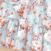 Robes de fille Enfants Casual Vest Dress pour les filles d'été enfants sans manches imprimé floral princesse Layered Dress Ceinture Vêtements 5-14Y 230519