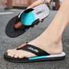 Merk flip -kwaliteit flops high mode ademende casual mannen strand slippers zomer buiten