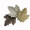 Pinos broches bordo folhas de folhas masculinas macho de camisa de snowflake pin presente de jóias de cristal entrega de jóias de jóias dhgarden dh8ud