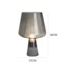 Retro Industrial Table Light Elegant Gray Cement Lamp Bedside Table Lamp för sovrum Desk lampan Belysning D.25 X H.38cm