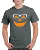 Men's T Shirts Halloween Jack O Lantern Mens T-Shirt Pumpkin Scary Costume Spooky Skeleton Cotton Fashion T-Shirts Top Tee