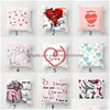 Federa per Cuscino Make Up Lettera Stampa Federa Coppia Amante Ti Amo Er 45X45 Cm San Valentino Goccia Consegna Casa Giardino Tessili Beddi Dhaxw