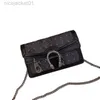 Designer G Bag Cucci Fashion Classic Luxury Chain Fashion Shoulder Bag Plaid Brand Wallet Vintage Dames Bruin lederen Handheld