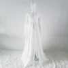 Maternity Photography Props Long Dresses Flare Sleeve See Through Maternity Photo Shoot Dress R230519