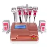 Nouvelle promotion 8 en 1 vide de cavitation ultrasonique amincissant la machine de laser de Lipo de radiofréquence pour l'équipement de beauté multifonctionnel de station thermale RF 40K 80K