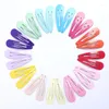 Accessoires pour cheveux 20 pièces/ensemble enfants filles pinces à pression couleur bonbon épingles à cheveux bande Barrettes chouchou robe