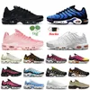 Tn Plus Top Quality Running Shoes Terrascape tns Berlin Unity Womens Mens Utility Black Refletive White Red Sky Blue Atlanta Sports Sneakers Trainers Big size 12