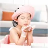 Outros banheiros suprimentos de banheiro ajustável Shampoo de chá de bebê Crown forma de lavagem de cabelo para proteção para proteção contra ouvido Drop Deli Dhpbh