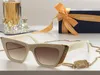 5A Okulary L Z1655W Księżyc Cat Eye Floewear Designer Sunglasses Kobiety octan 100% UVA/UVB z szklankami skrzynki torebki Fendave Z1653E