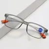 サングラスファッション10-40 Vision Care Women Anti-UV Blue Lays Leading Glasses Perbyopia眼鏡