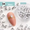 Nail Stickers Ail Drill With Super Flash Water Drop Square Zircon Jewelry Crystal Transparent Diamond Accessories