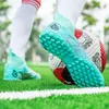 Zapatos de seguridad Botas de fútbol para hombres Zapatos de fútbol de caña alta FGTF Grass Tacos de entrenamiento antideslizantes Fútbol Futsal Sneaker Calzado deportivo para niños 230518