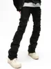 Mens Jeans Liu Su Zamma Erkekler Moda Hip Hop Sokak Giyim Yavaş Seyahat Pantolon Ünlü Marka Tasarımcı Erkek Giyim 230518