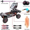 ElectricRC Car WLtoys 124016 V2 Camion senza spazzole 75KM 1/12 RC 2200mAh Elettrico ad alta velocità OffRoad Drift Giocattoli telecomandati per adulti 230518