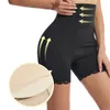 Kadın şekillendiricileri Kadınlar Shapewear Yastıklı Kalçalar Bulifter Dantel Külot Yüksek Bel Eğitmeni Karın Kontrolü Vücut Şakacı Kalça Geliştirici Uyluk İnce