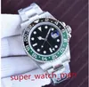 8 Style BP Factory Men GMT Orologi 126720 V2 Versione CAL.2813 Funzione Regola la lancetta delle ore Multicolore Lunetta in ceramica verde 40MM Orologi da polso super luminosi