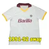 1989 1990 ROMAS RETRO SOCCER JESEYS 1991 92 94 95 96 97 98 99 TOTTI BATISTUTA DE ROSSI 2000 01 02 MEN MEN