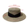 Chapeaux à large bord été pour femmes Protection solaire plage Chapeau De paille Sombreros De Sol Chapeau Paille Gorro Cappelli Da Sole CapWide