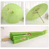 Зонтики китайская нефтяная бумага зонтичная зонтичная зонтичная свадебная вечеринка танцевальная потолочная декор PO